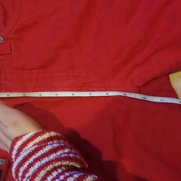 Dolce & Gabbana Red Capris EUC SZ 29 Genuine! Stunning! - Picture 11 of 13